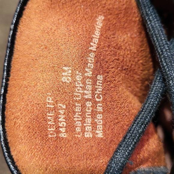 Naturalizer Shoes Demetri Leather Walking Shoes / Sz 8M / Black - Picture 14 of 17